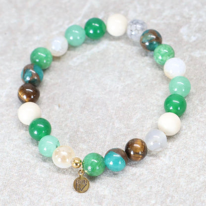 TIKAL SPIRIT | Natuursteen armband mix | 8mm | Normal Fit
