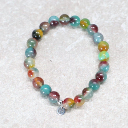 KANCHANABURI FLOW | Agaat armband | 8mm | Normal Fit