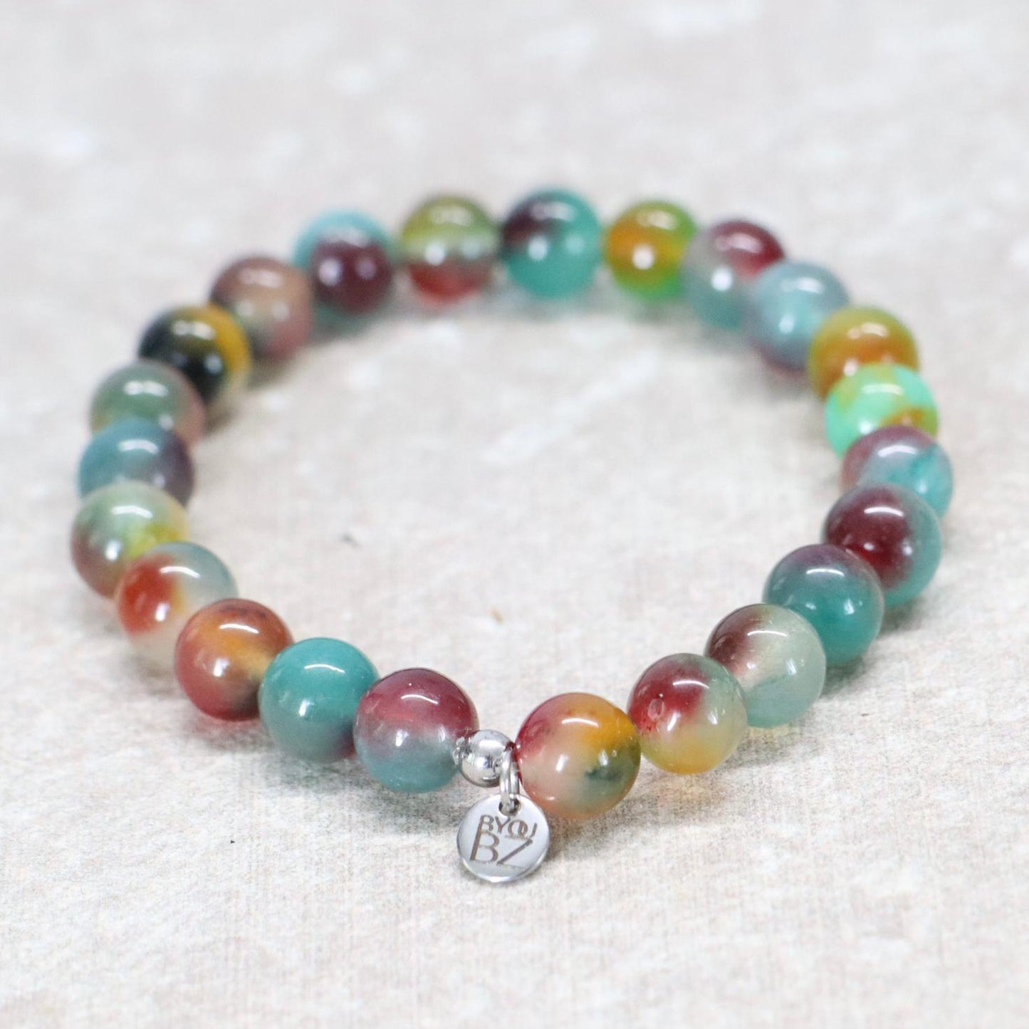KANCHANABURI FLOW | Agaat armband | 8mm | Normal Fit