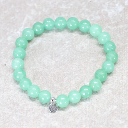NEGRIL BREEZE | Chalcedoon armband | 8mm | Normal Fit