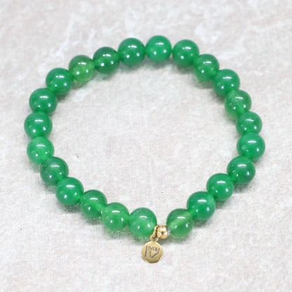 MÜLLERTHAL | Chalcedoon armband | 8mm | Normal Fit
