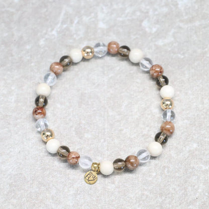CAPPADOCIA CALM | Natuursteen armband mix | 6mm | Normal Fit