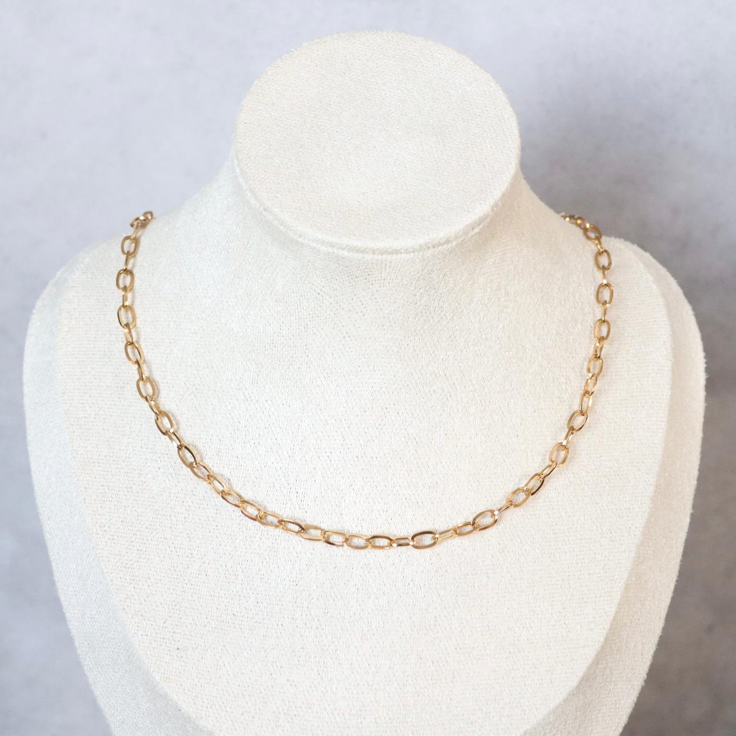 Basis ketting B | Goud | 45cm