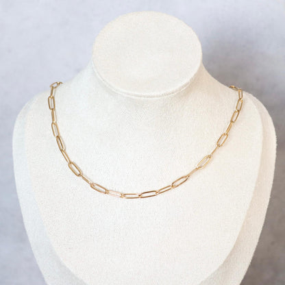 Basis ketting C | Goud | 40cm