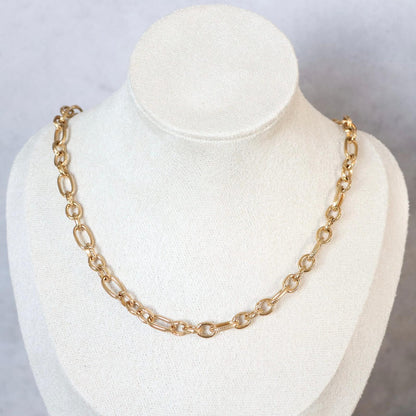 Basis ketting A | Goud | 40cm