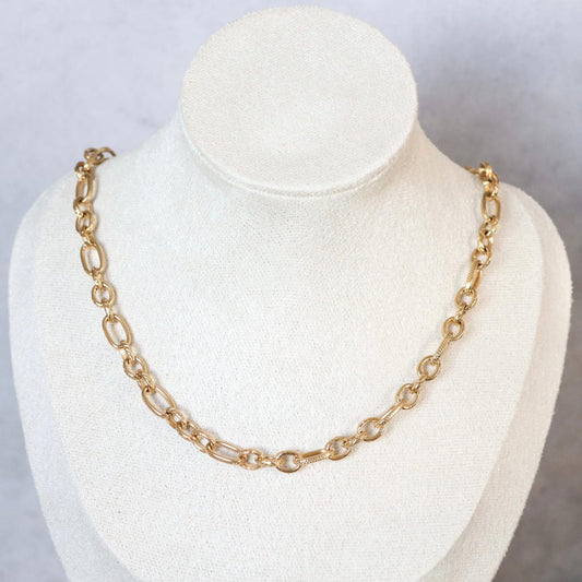 Basis ketting A | Goud | 45cm