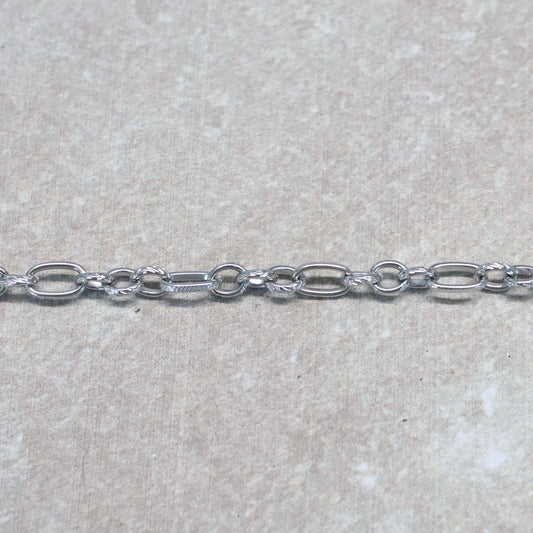 Basis armband A | Zilver | 17cm