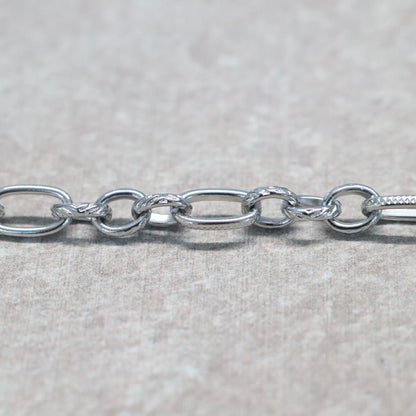 Basis armband A | Zilver | 15cm
