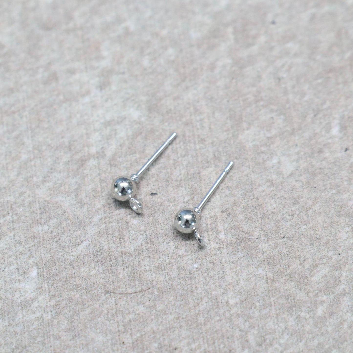 Oorknop | Zilver | 4mm