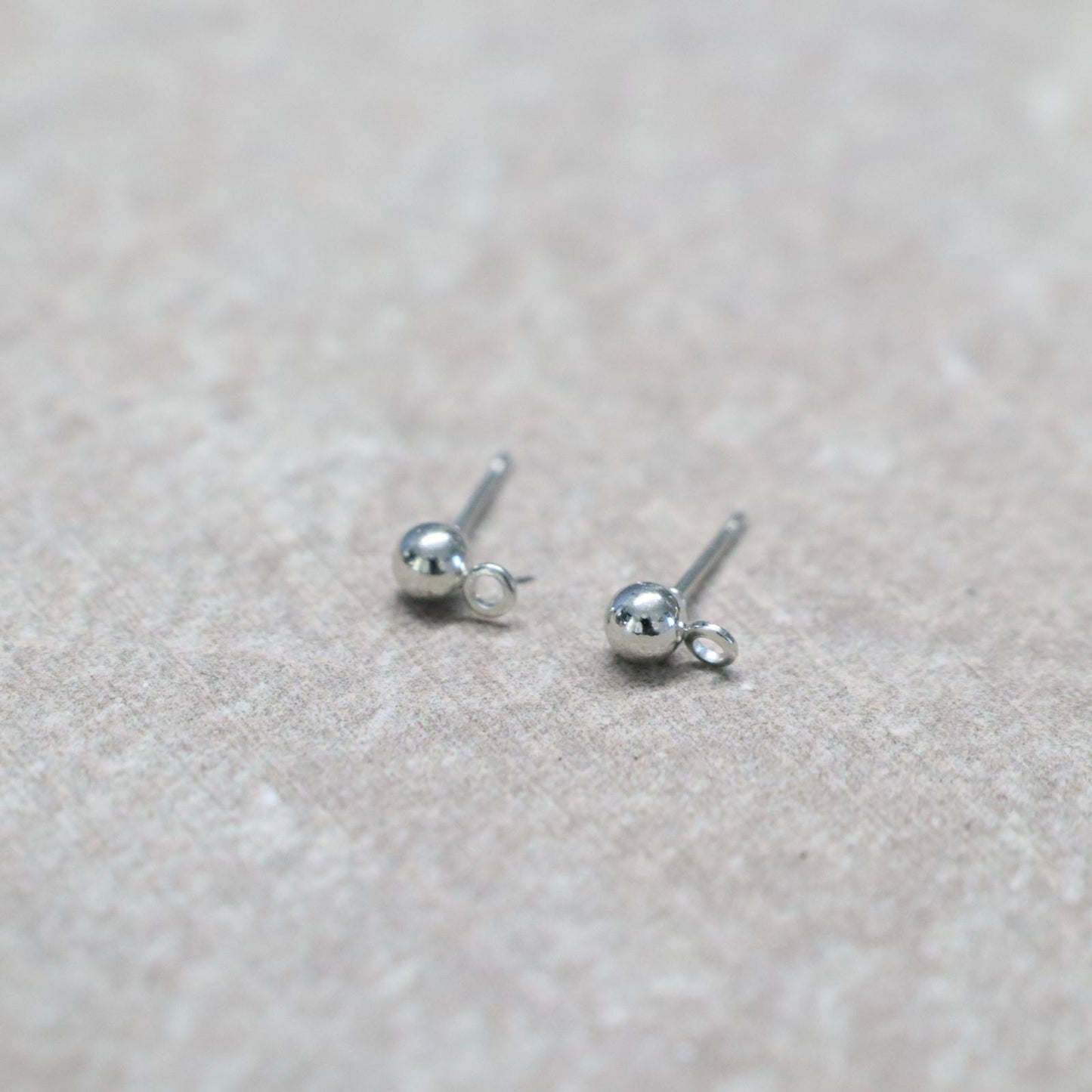 Oorknop | Zilver | 4mm