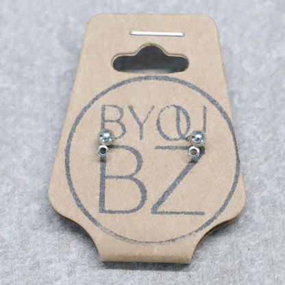 Oorknop | Zilver | 4mm