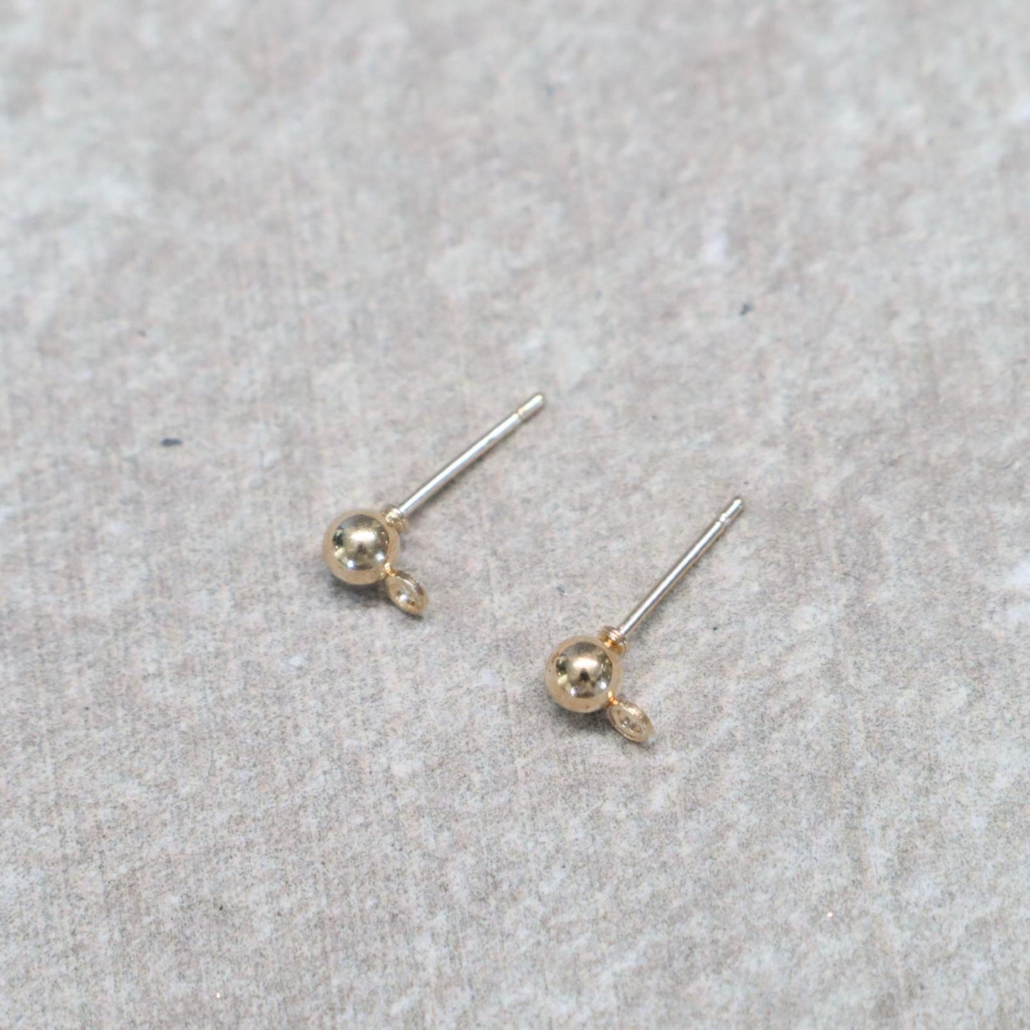 Oorknop | Goud | 4mm
