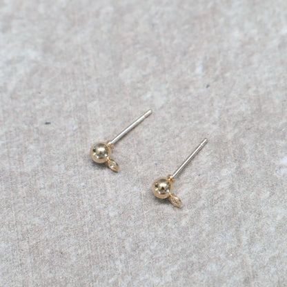 Oorknop | Goud | 4mm
