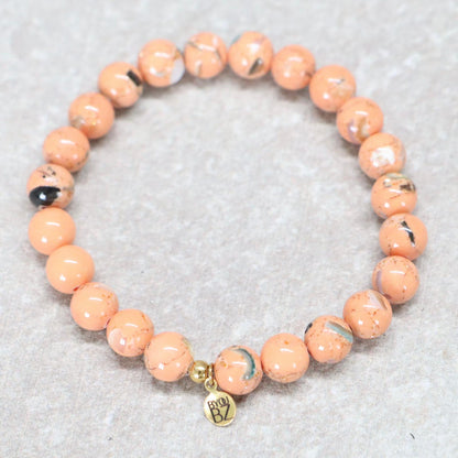 PETRA GLOW | Howliet armband | 8mm | Normal Fit