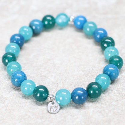 PHUKET TIDES | Kwarts armband | 8mm | Normal Fit