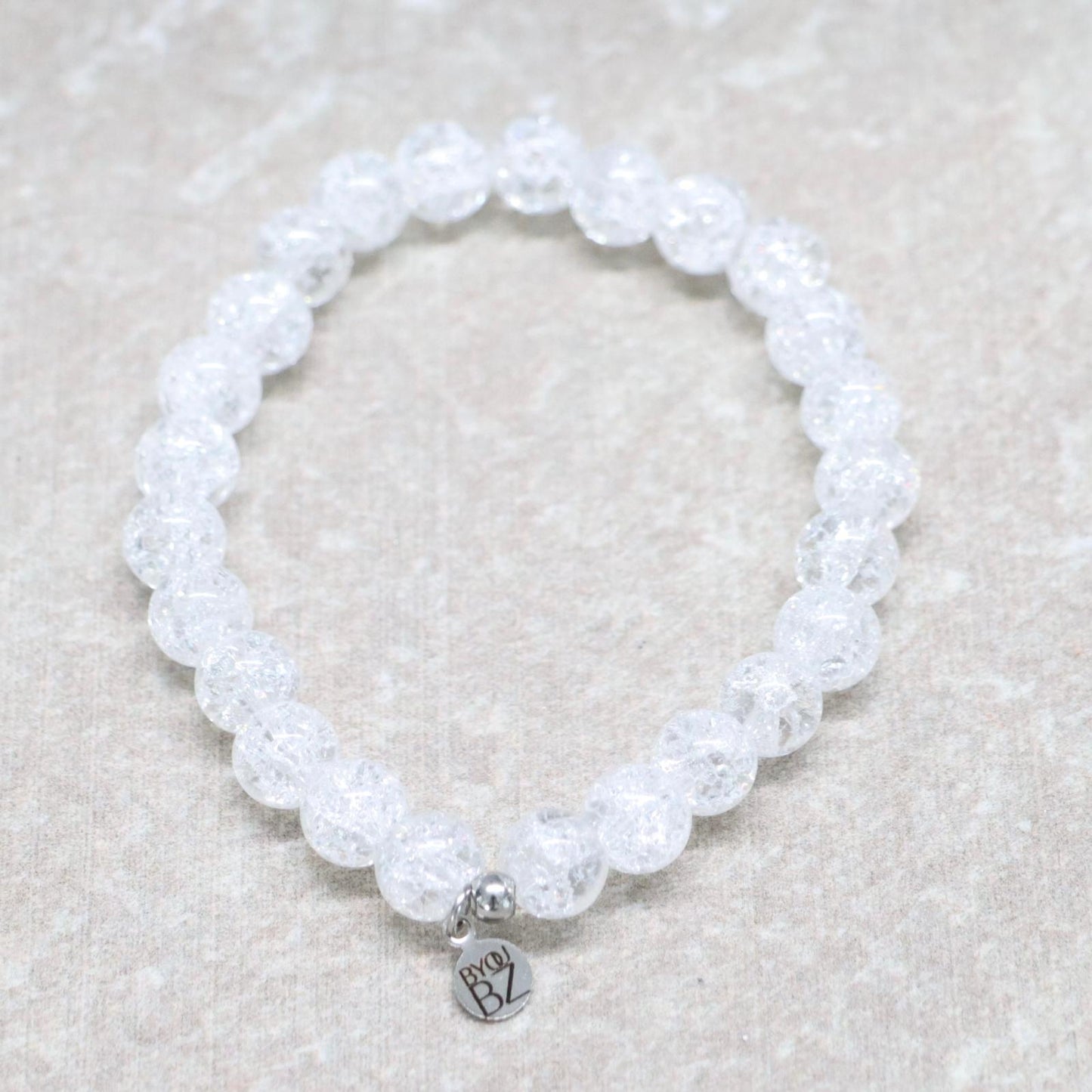 CRYSTAL ALTA | Kwarts armband | 8mm | Normal Fit