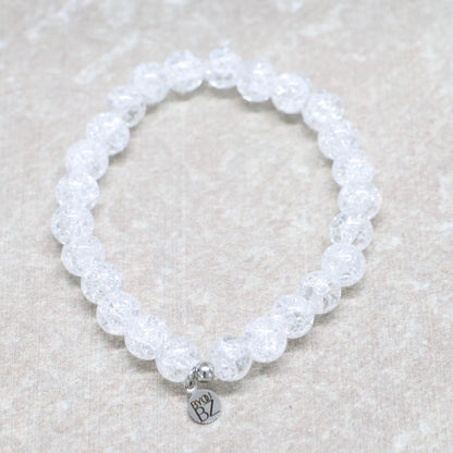 CRYSTAL ALTA | Kwarts armband | 8mm | Normal Fit