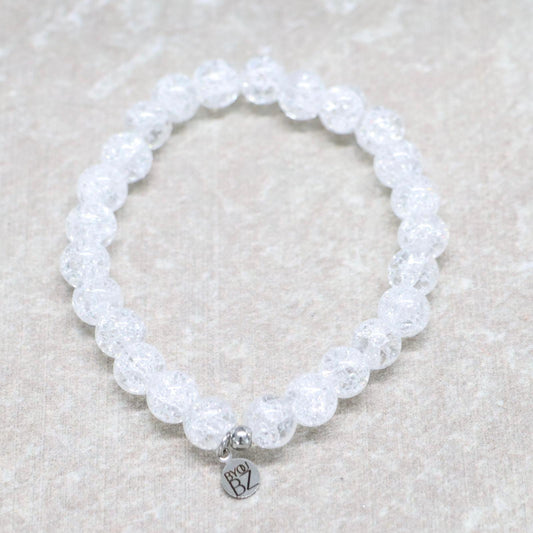 CRYSTAL ALTA | Kwarts armband | 8mm | Normal Fit