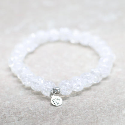 CRYSTAL ALTA | Kwarts armband | 8mm | Normal Fit