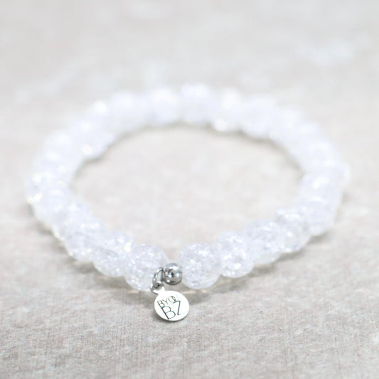 CRYSTAL ALTA | Kwarts armband | 8mm | Normal Fit