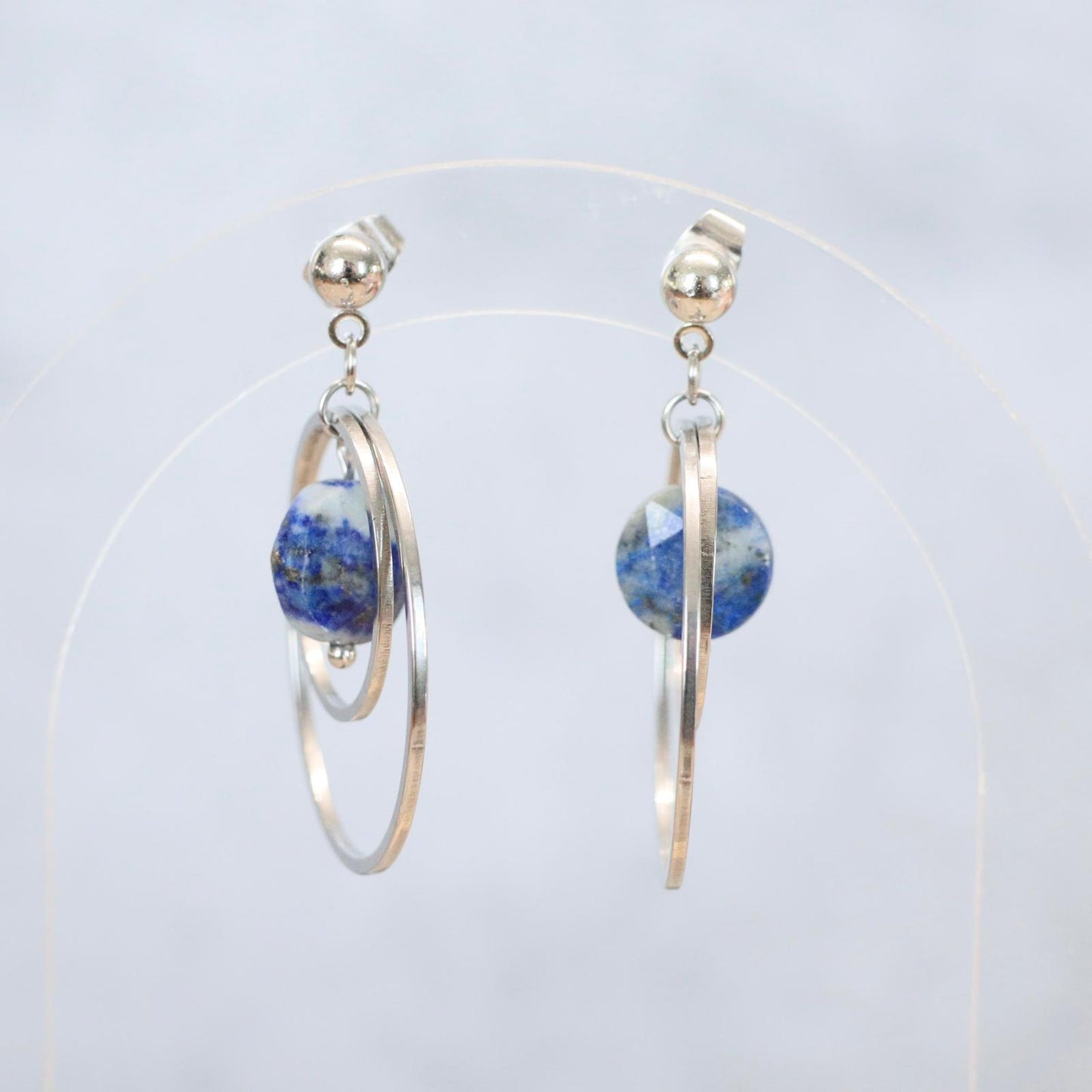 LISBON AZURE | Oorbellen | Lapis lazuli