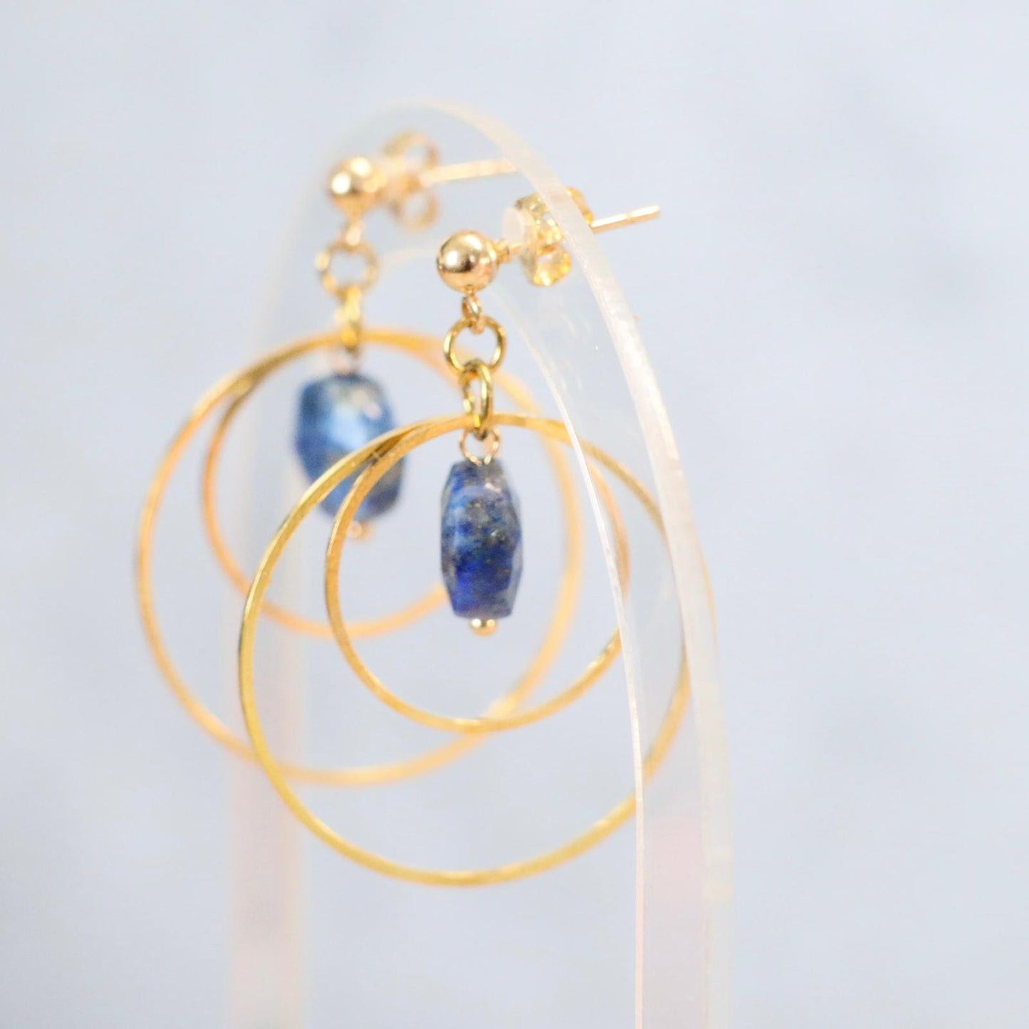 LISBON AZURE | Oorbellen | Lapis lazuli
