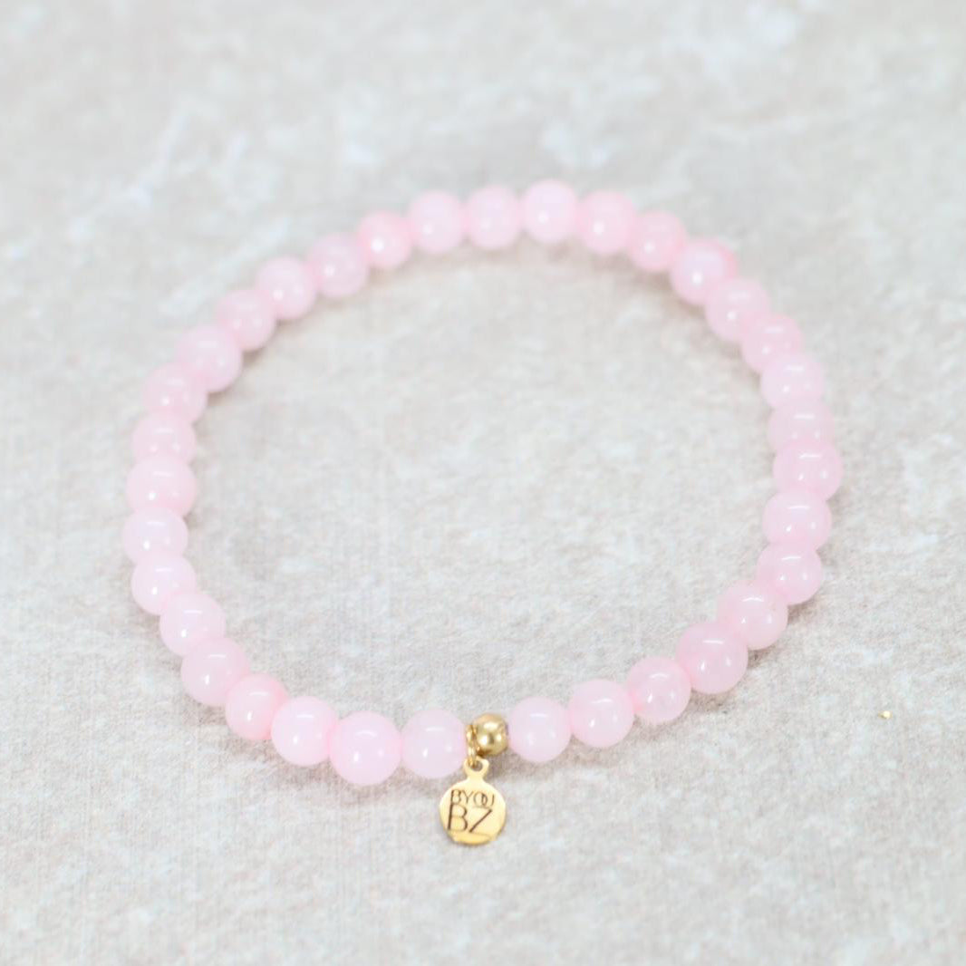 CLASSIC ROZENKWARTS | rozenkwarts armband | 6mm | Relaxed Fit