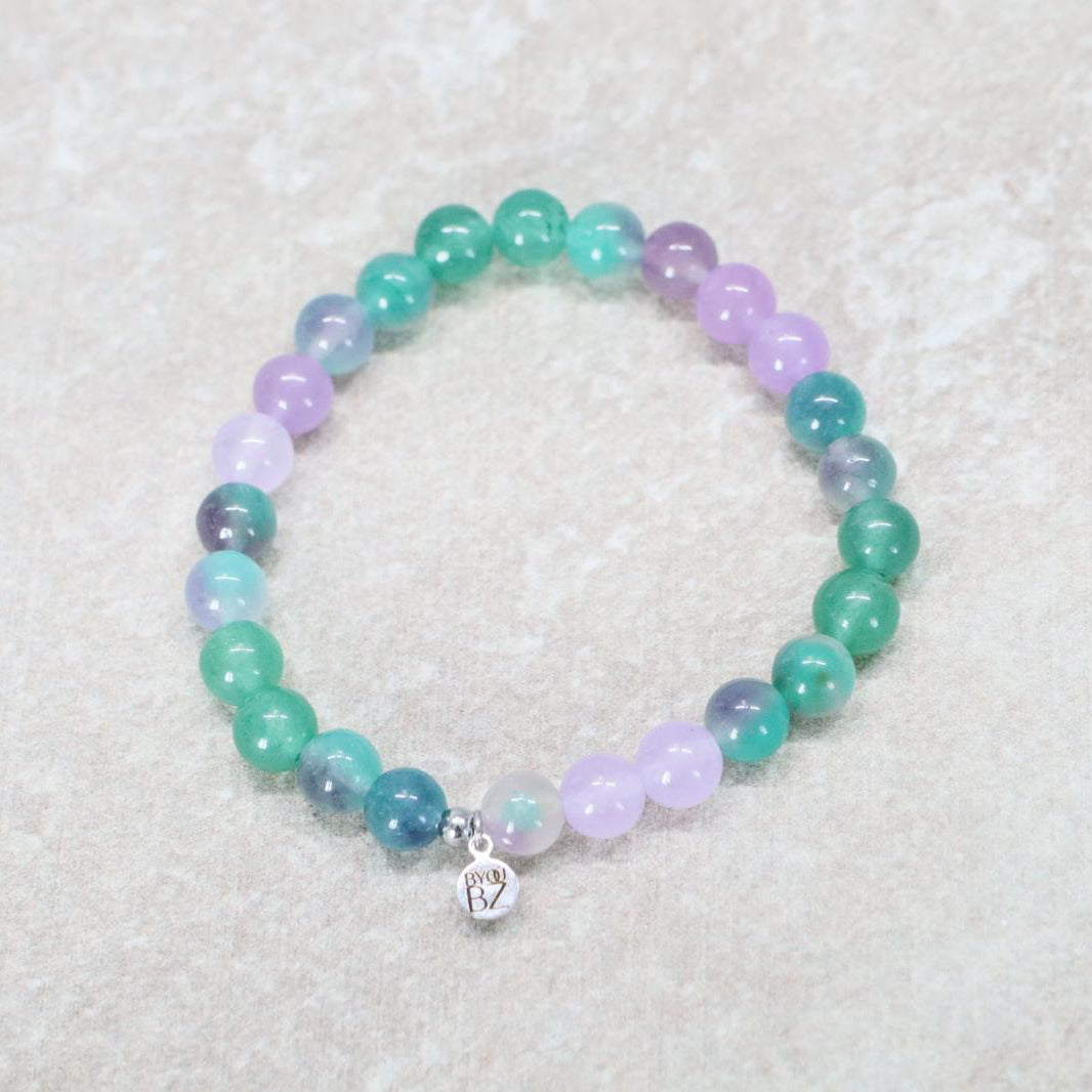 TULUM TIDE | Natuursteen armband mix | 8mm | Relaxed Fit