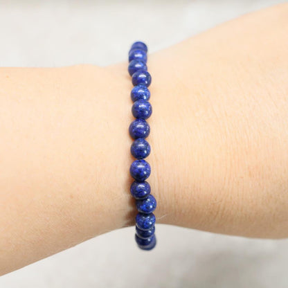 CLASSIC LAPIS LAZULI | lapis lazuli armband | 6mm | Relaxed Fit