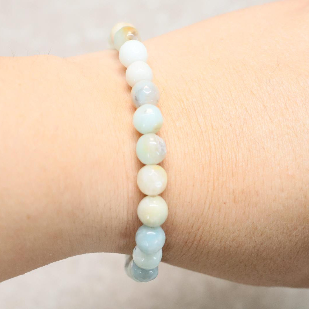 CLASSIC AMAZONIET | Amazoniet armband | 8mm | Relaxed Fit