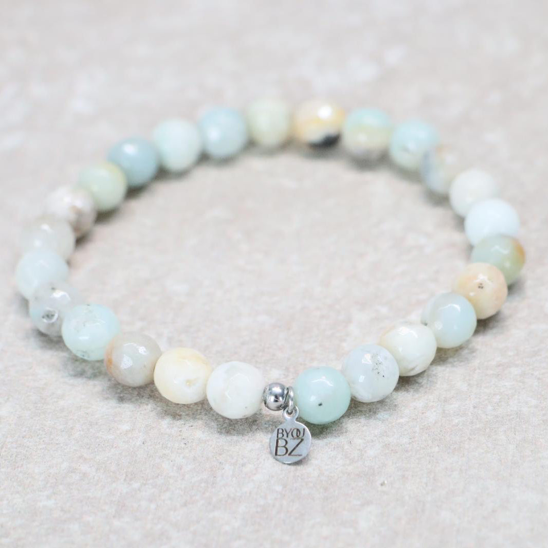 CLASSIC AMAZONIET | Amazoniet armband | 8mm | Relaxed Fit