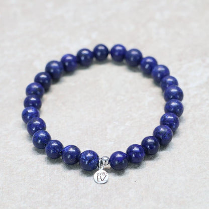 CLASSIC LAPIS LAZULI | Lapis Lazuli armband | 8mm | Relaxed Fit