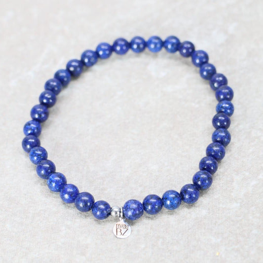 CLASSIC LAPIS LAZULI | lapis lazuli armband | 6mm | Relaxed Fit