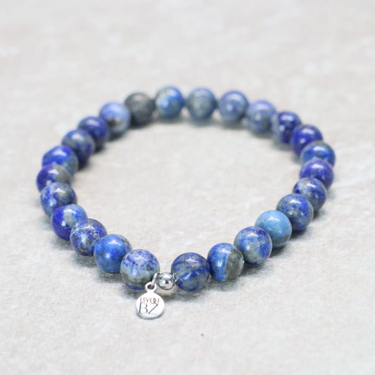 CLASSIC LAPIS LAZULI LIGHT | lapis lazuli armband | 8mm| Relaxed Fit