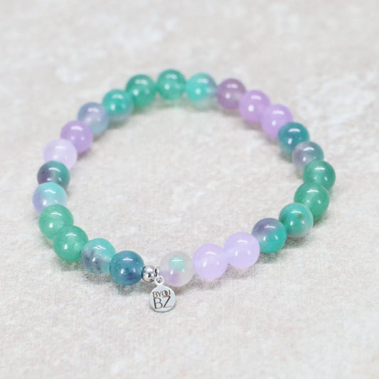 TULUM TIDE | Natuursteen armband mix | 8mm | Relaxed Fit