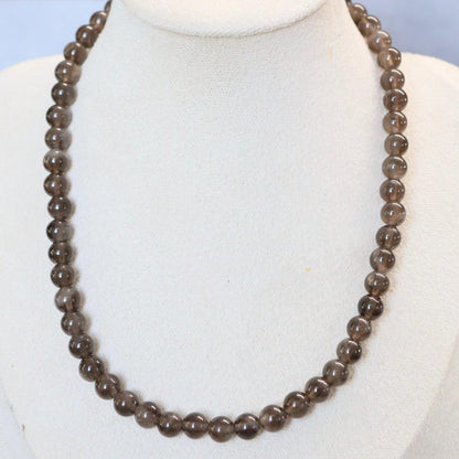 CLASSIC Rookkwarts | Ketting | 8mm | Magneetsluiting | 45cm