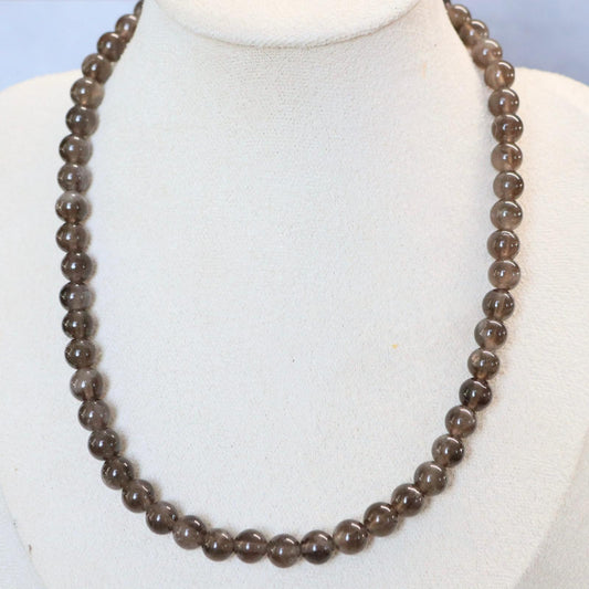 CLASSIC Rookkwarts | Ketting | 8mm | Magneetsluiting | 45cm