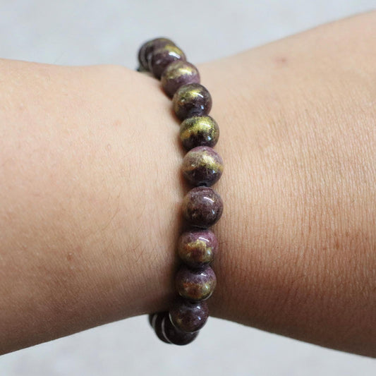LYON LIGHT | Jade armband | 8mm | Normal Fit