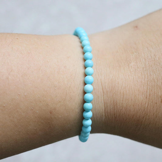 TURQUOISE MAGNESIET | Magnesiet armband | 4 mm | Normal Fit