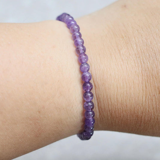 AMETHIST | Amethist armband | 4mm | Normal Fit