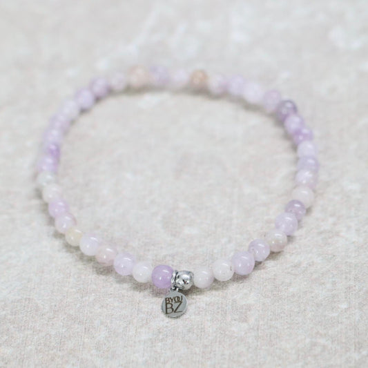 Lavendel Amethist | Amethist armband | 4 mm | Normal Fit