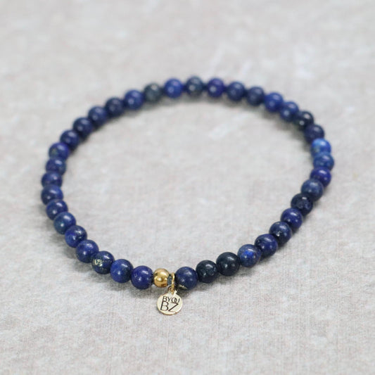 LAPIS LAZULI | Lapis lazuli armband | 4mm | Normal Fit
