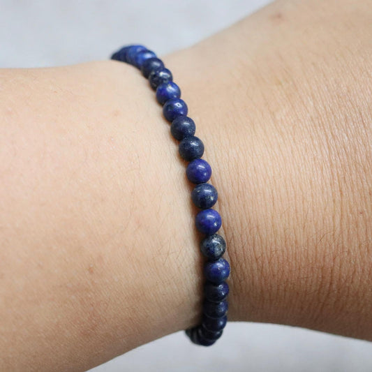 LAPIS LAZULI | Lapis lazuli armband | 4mm | Normal Fit