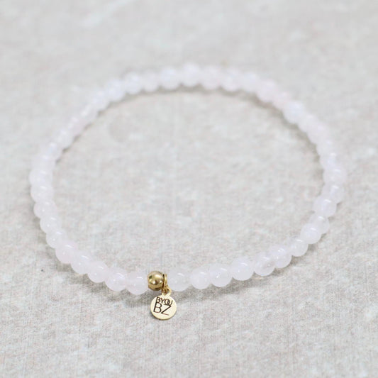 ROZENKWARTS | Rozenkwarts armband | 4 mm | Normal Fit