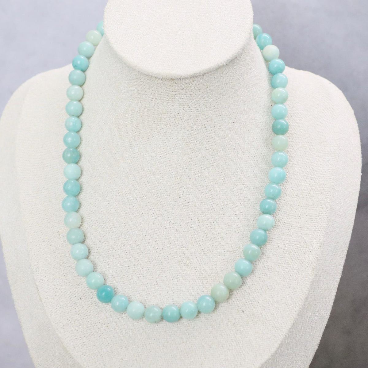 CLASSIC Amazoniet | Ketting | 8mm | Magneetsluiting | 45cm