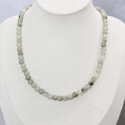 CLASSIC Labradoriet | Ketting | 6mm | Magneetsluiting | 45cm