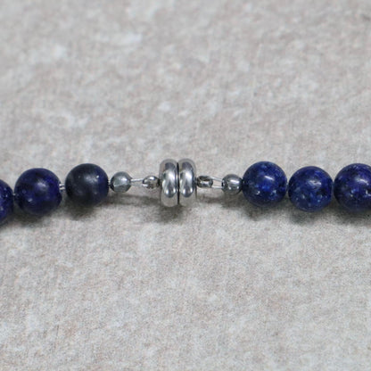 CLASSIC Lapis Lazuli | Ketting | 6mm | Magneetsluiting | 45cm