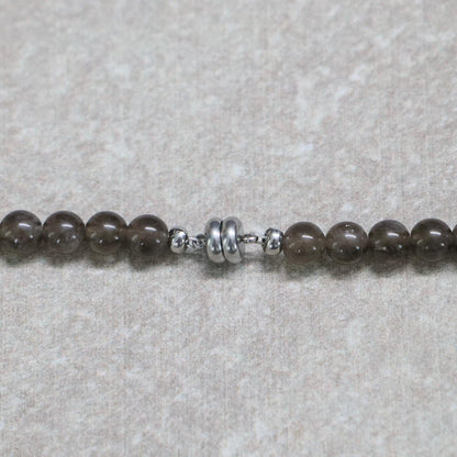 CLASSIC Rookkwarts | Ketting | 6mm | Magneetsluiting | 45cm