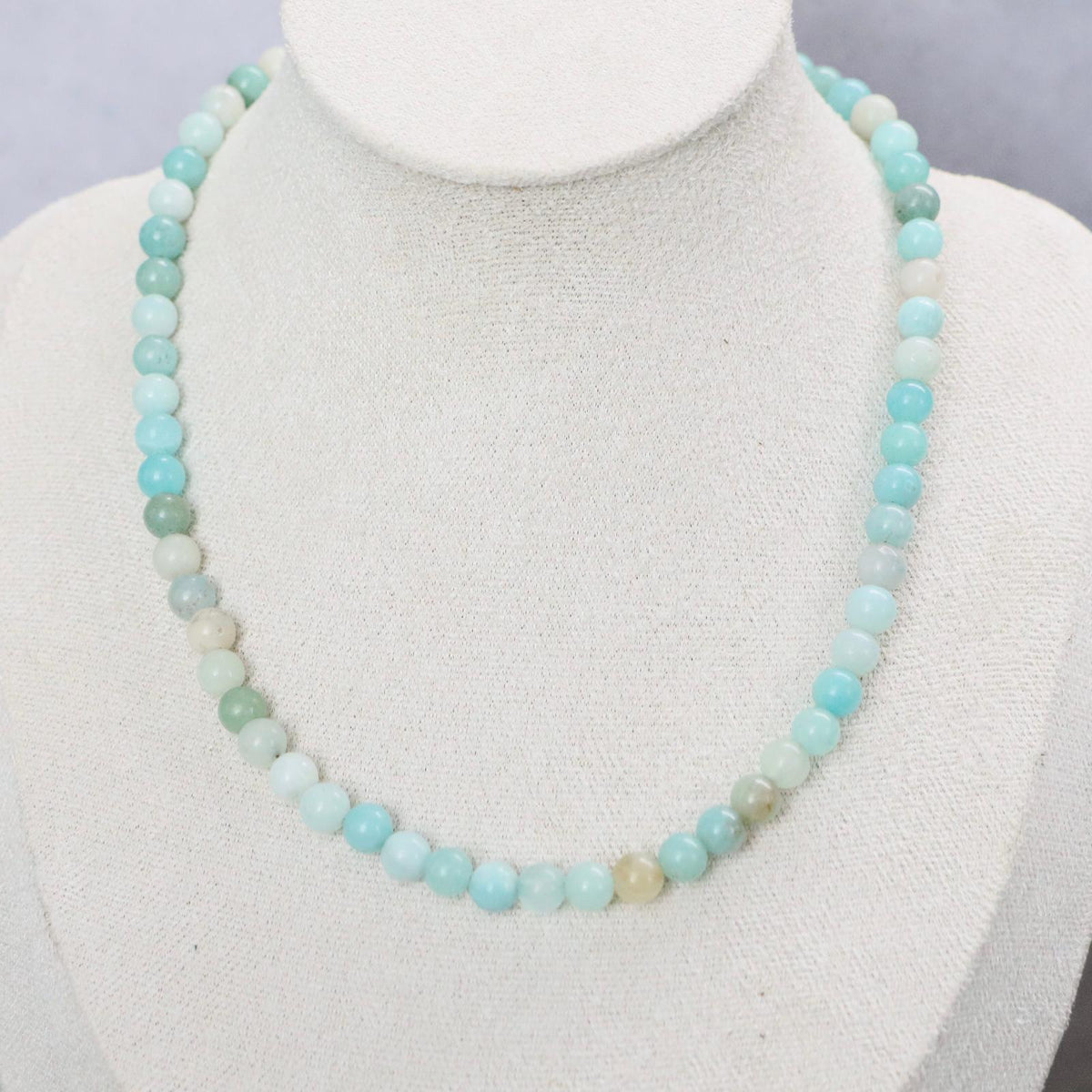 CLASSIC Amazoniet | Ketting | 6mm | Magneetsluiting | 45cm