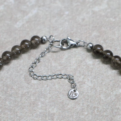 CLASSIC Rookkwarts | Ketting | 6mm | Kreeftsluiting | 45cm
